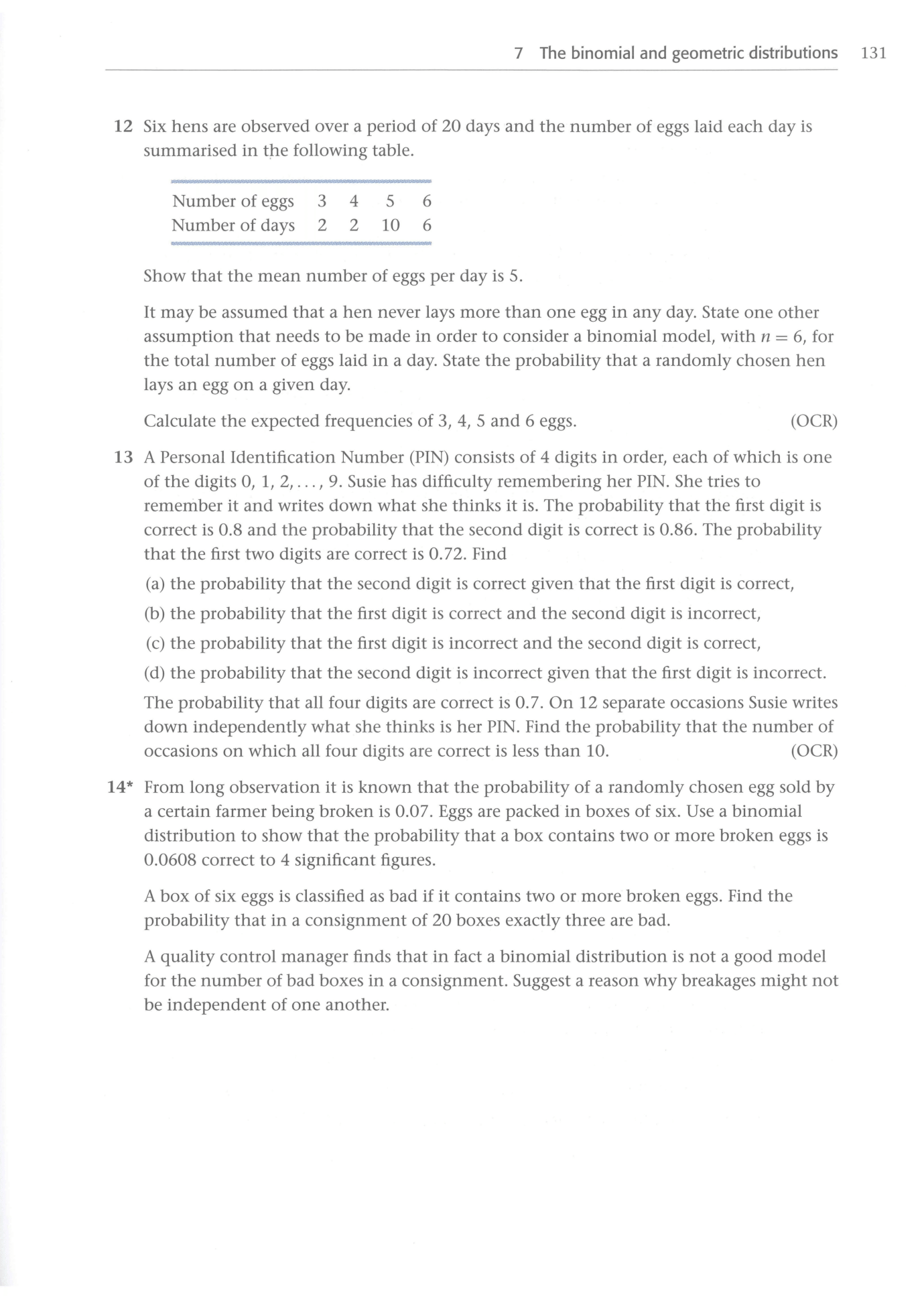 Cambridge Statistics